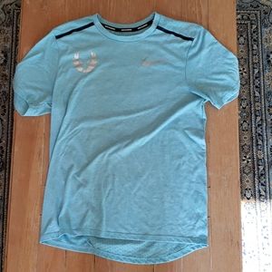 Nike Running Oregon Project Light Blue Shirt